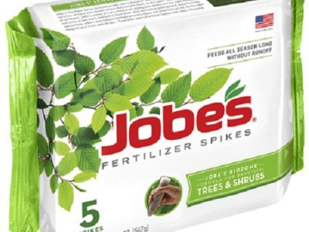 Jobe s 01000 5-Pack Of All Season Tree & Shrub Fertilizer Food Spikes - Quantity of 12 For Cheap