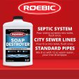 Roebic K-87SD-Q4 32 oz Professional Strength Soap Destroyer Digester Drain & Septic Tank Cleaner - Quantity of 6 Cheap