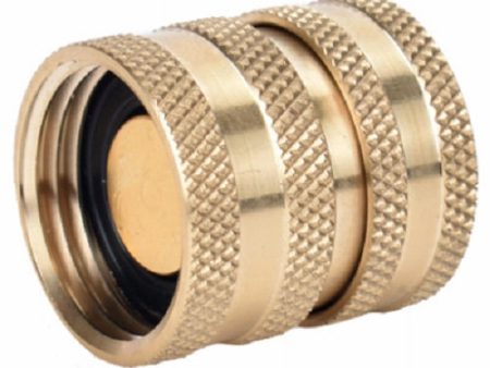 Zhejiang 30021 Solid Brass Female Garden Hose Quick Connector - Quantity of 6 Cheap