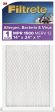 3M Filtrete UP23-4 Purple 14  x 24  x 1  MPR 1500 3 Month Air Filter - Quantity of 4 Hot on Sale