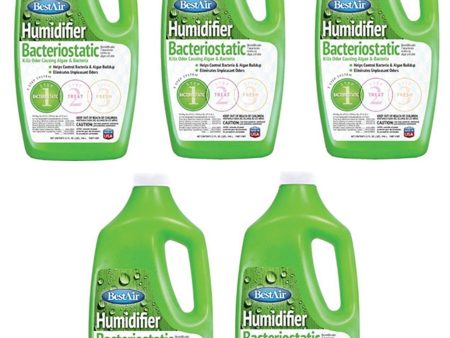 Best Air 3BT-PDQ 32 oz Humidifier Bacteriostatic Water Treatment - Quantity of 5 For Sale