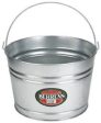 Behrens C17GS 4 Gallon Galvanized Sheet Steel Wash Tub Bucket - Quantity of 4 For Cheap