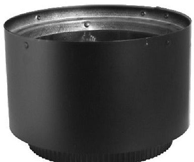 M&G Duravent 6DVL-AD 6   Black DVL Chimney Pipe Appliance Flue Adapter Supply