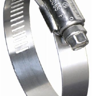 Ideal 670040028053 1-1 4  x 2-1 4  300 Series Stainless Steel Marine Grade Hose Clamp - Quantity of 10 Cheap