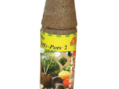 Jiffy JP212 12-Pack Of 2-1 4  Sphagnum Peat Pot Starter Pots - Quantity of 44 Sale