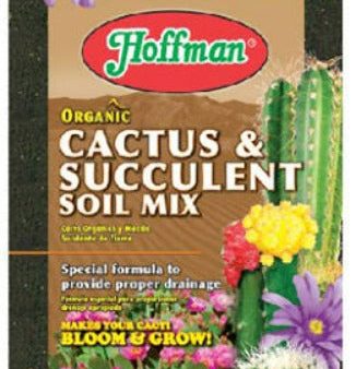 Hoffman 10404 4 Quart Organic Cactus & Succulent Potting Soil Mix - Quantity of 6 Discount