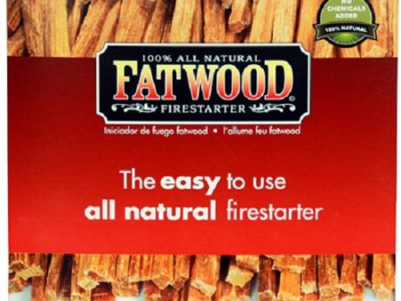 Wood Products 9987 5 LB Box .125 Cubic Feet Of Fatwood Firestarter - Quantity of 4 Fashion