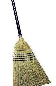 Quickie 931-6 Professional 100% Corn Broom w Metal Handles w 10 Yr Warranty Online