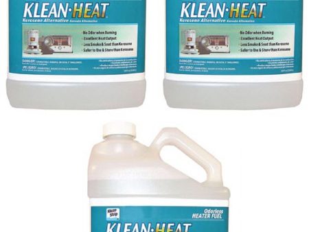 Barr Co GKKH99991 1 Gallon Klean Heat Kerosene Heater Fuel Alternative - Quantity of 3 Discount