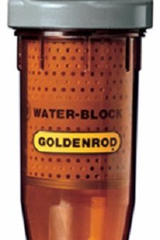 Dutton-Lainson 496 Goldenrod Water Block Fuel Tank Filter, 1  NPT Cap - Quantity of 2 Online Hot Sale