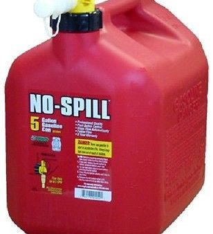 NO SPILL 1450  5 Gallon CARB Compliant User Friendly Gas Gasoline Fuel Can on Sale