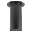 M&G Duravent 6DBK-SC 6  x 14  Single Wall Black Chimney Pipe Slip Connector Sale