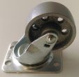 Richelieu America F25028 2  Inch Steel Wheel Swivel Plate Casters - Quantity of 6 on Sale