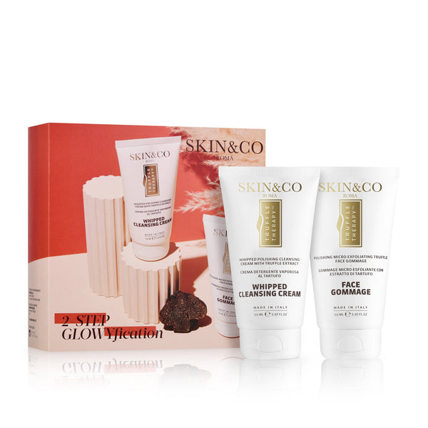 Skin&Co Roma 2 Žingsnių švytėjimo rinkinys Glowyfication +dovana Previa plaukų priemonė For Discount