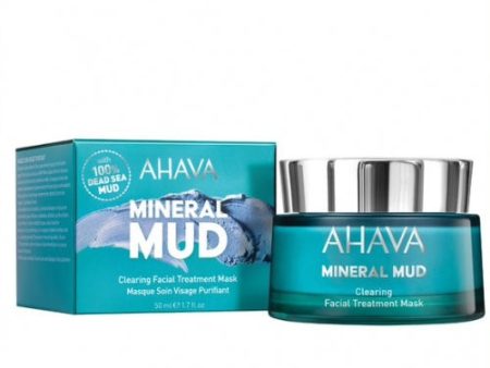 AHAVA Mineral Mud Valomoji veido kaukė, 50 ml For Sale