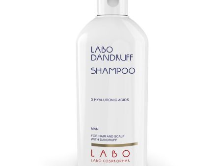 LABO DANDRUFF šampūnas nuo pleiskanų su 3 hialurono rūgštimis VYRAMS, 200 ml For Sale